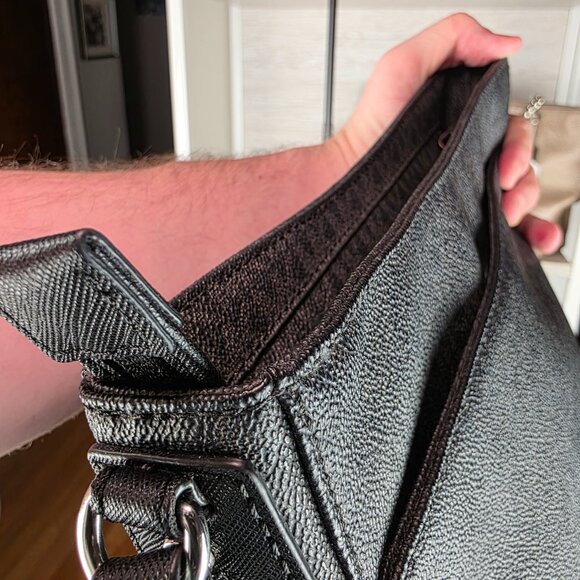 Michael Kors Jet Set Travel Messenger - Signature Black 🖤 Minimalist - Picture 8 of 17